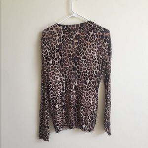 Express Leopard Print sweater